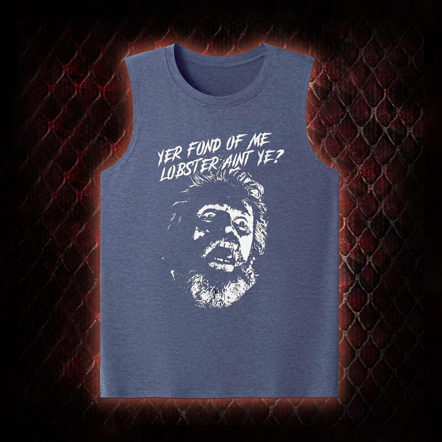 One Flew Over the Cuckoo's Nest 'Yer Fond of Me Lobster' Classic Film Quote Graphic Classic-Tank - Cult Cinema Tribute Piece