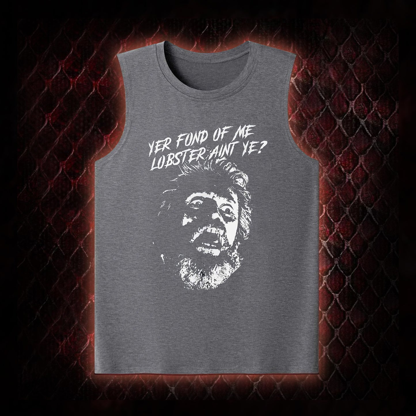 One Flew Over the Cuckoo's Nest 'Yer Fond of Me Lobster' Classic Film Quote Graphic Classic-Tank - Cult Cinema Tribute Piece