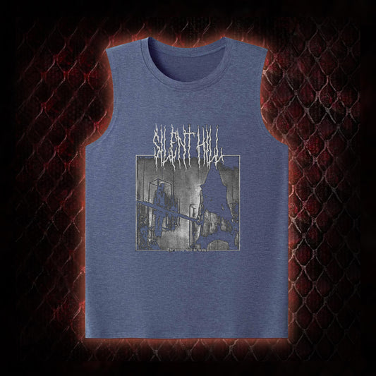 Silent Hill Survival Horror Graphic Classic-Tank - Classic Horror Game Tribute Piece