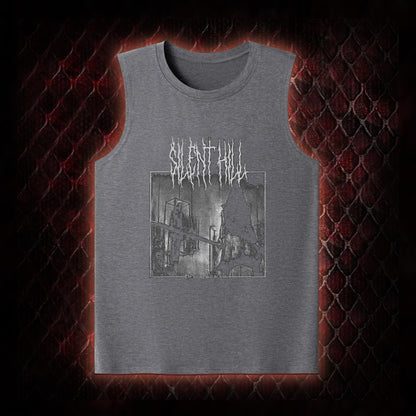 Silent Hill Survival Horror Graphic Classic-Tank - Classic Horror Game Tribute Piece