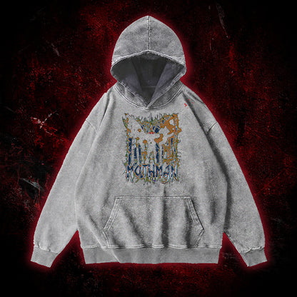 Liquid Mothman Vintage Washed Hoodie