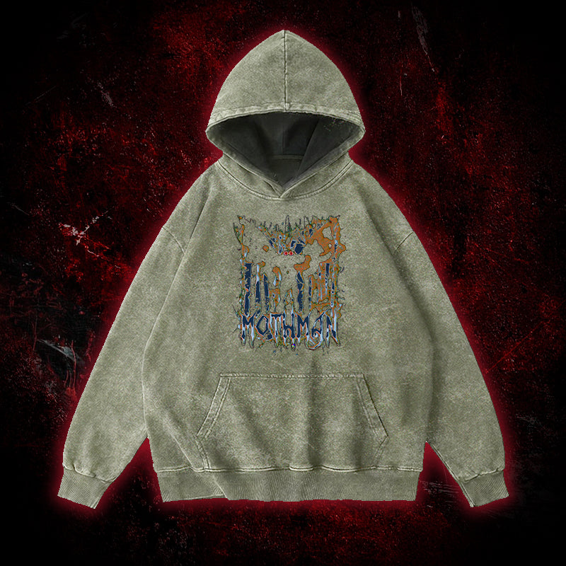 Liquid Mothman Vintage Washed Hoodie