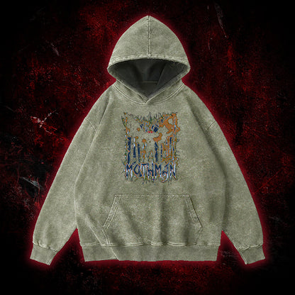 Liquid Mothman Vintage Washed Hoodie