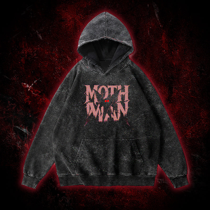 Mothman Shatter Vintage Washed Hoodie