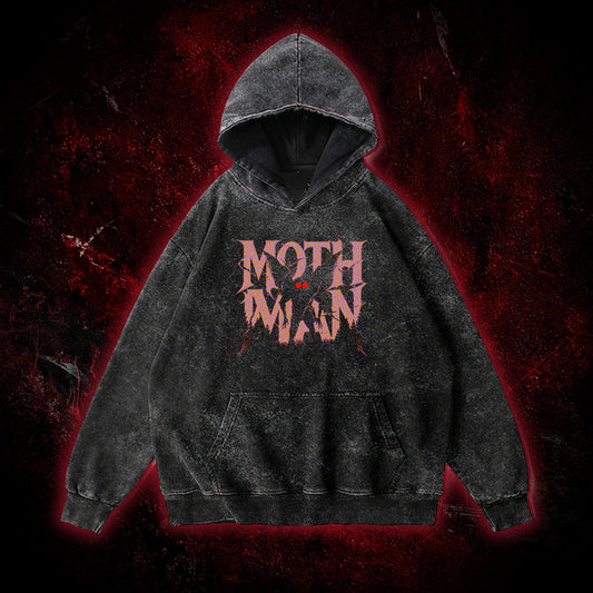 Mothman Shatter Vintage Washed Hoodie